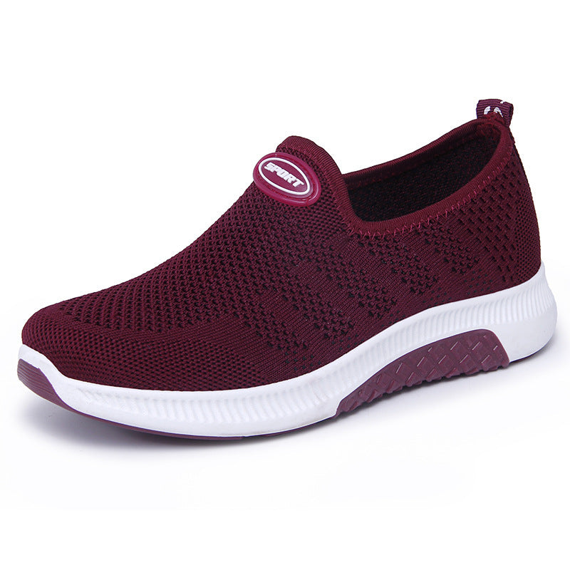 Damen Atmungsaktive Slip-On Sneakers mit rutschfester Sohle R&B