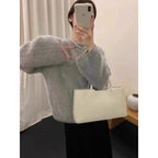 Damen kuscheliger Pullover mit Boxy-Schnitt R&B