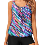 Damen Sommerliche Strandoberteil R&B