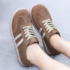 Damen Komfortable Sneaker aus Veloursleder mit atmungsaktiven Eigenschaften R&B