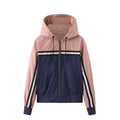 Damen sportliche Jacke mit modernen Streifenelementen