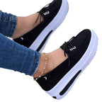 Damen Sneaker mit stylischem Plateau und komfortabler Sohle R&B