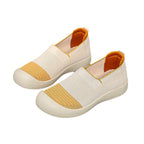 Damen Slip-On Sneakers mit atmungsaktiver Strickstruktur R&B