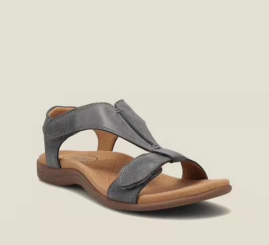 Damen anatomische Sandalen mit verstellbarem Riemensystem und komfortabler Sohle R&B