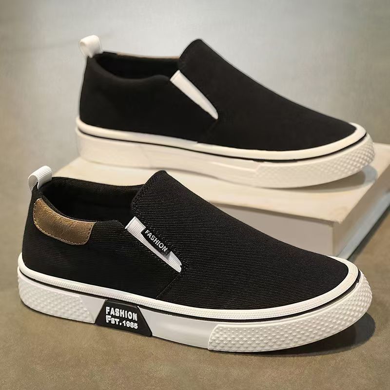Damen Bequeme Slip-On Sneaker mit elastischen Einsätzen und rutschfester Sohle R&B