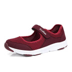Damen Sportliche Freizeitschuhe mit flexiblem Schnallenverschluss