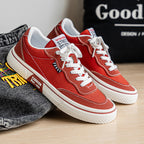 Damen modische Canvas Sneaker mit komfortabler Sohle R&B