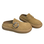 Damen Komfortable und modische Clogs mit dekorativem Detail R&B