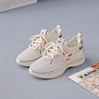 Damen Sneakers mit atmungsaktiver Netzstruktur und dämpfender Sohle R&B