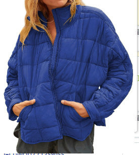 Damen Leichte Steppjacke mit hohem Kragen und praktischen Taschen R&B