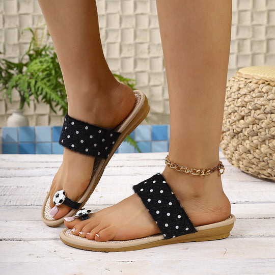 Damen Fußball-Sandalen mit strapazierfähigem Obermaterial und auffälligem Design R&B