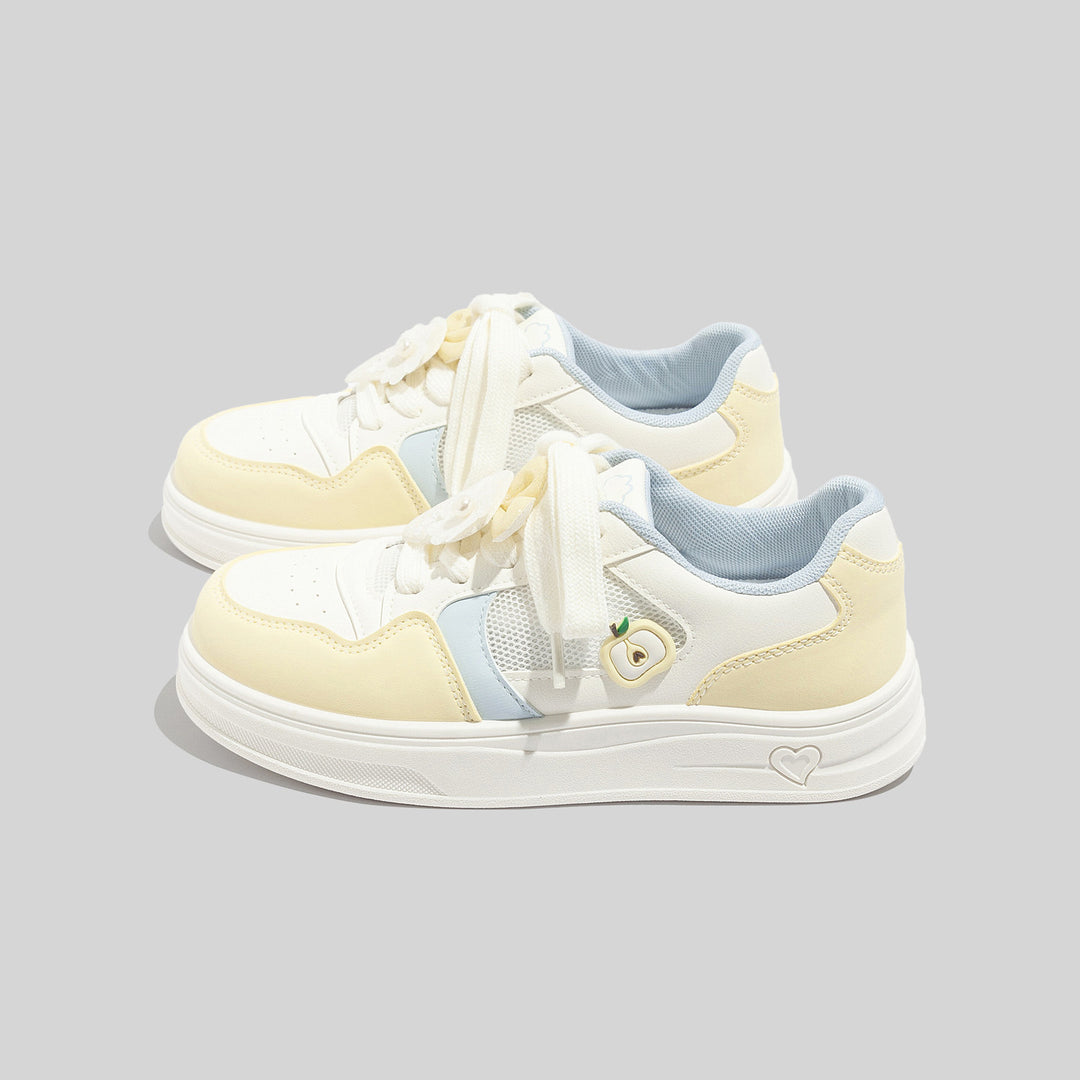 Damen Sneakers mit verspieltem Fruchtmotiv und komfortabler Dämpfung R&B