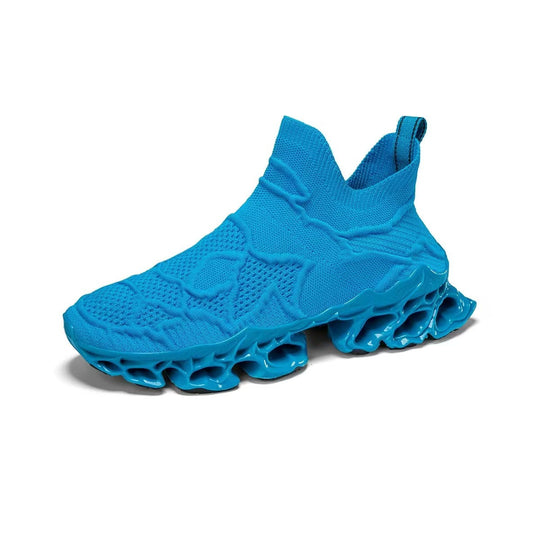 Damen Sportliche Strick-Sneaker mit rutschfester Sohle und innovativer Dämpfungstechnologie R&B