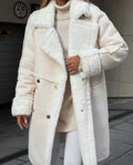 R&B | Fleece Futter Wildledermantel