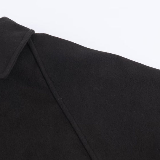 Damen minimalistische Übergangsjacke mit hohem Kragen R&B