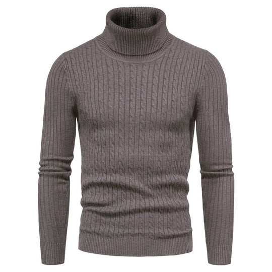 Herren komfortabler Rollkragenpullover R&B