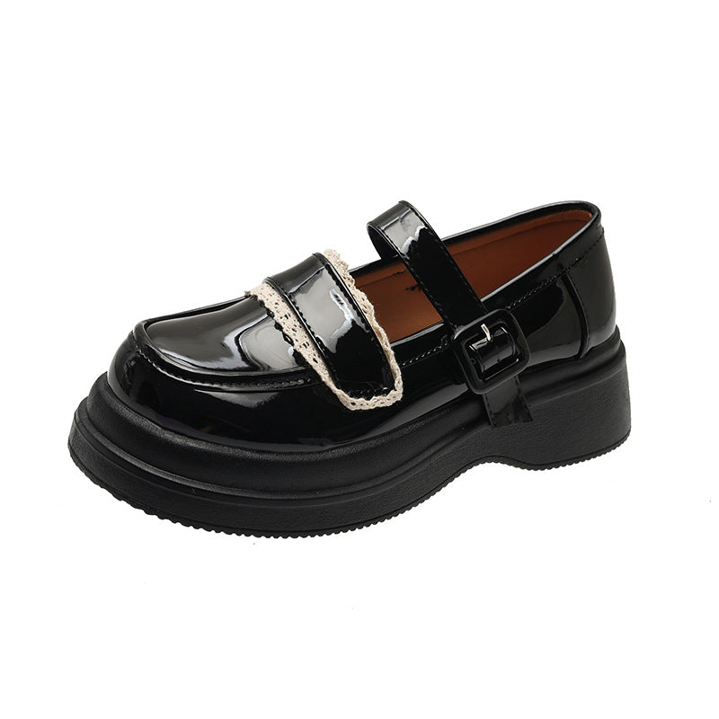 Damen Modische Ballerinas mit verstellbarem Riemen und elegantem Perlendetail R&B