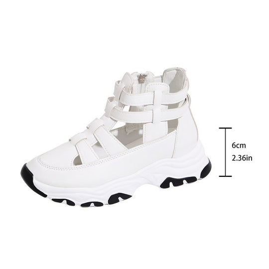 Damen Sportliche Sneakers im modernen Schnitt mit atmungsaktiver Oberflächenstruktur und rutschfester Sohle R&B