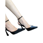 Damen Slingback High Heel Pumps mit elegantem Riemendesign R&B