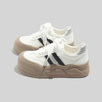 Damen Modische Sneakers mit sportlichem Design und gepolsterter Sohle
