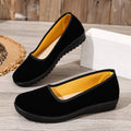 Damen Bequeme und elegante Slipper aus hochwertigem Samt R&B
