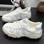 Damen Sportliche Sneakers mit atmungsaktiver Mesh-Konstruktion R&B