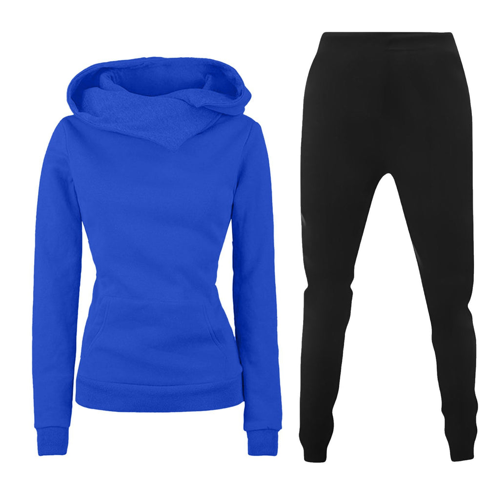 Damen Kapuzenpullover und Sporthose Kombination R&B