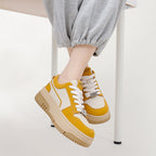 Damen Chunky Sneakers mit innovativem Sohlenprofil und modischem Obermaterial R&B