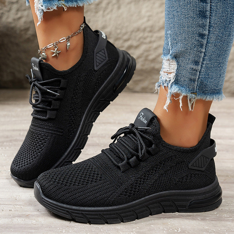 Damen Sportliche und atmungsaktive Sneakers mit rutschfester Sohle R&B