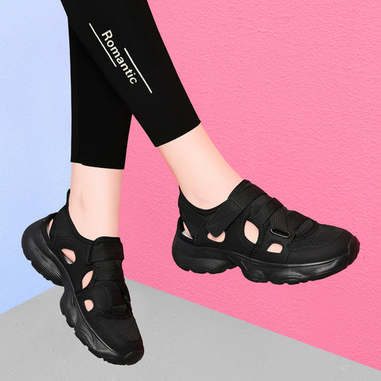Damen Sportliche Sandalen mit optimaler Dämpfung und verstellbarem Riemen R&B