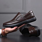 Damen Bequeme Leder Slipper R&B