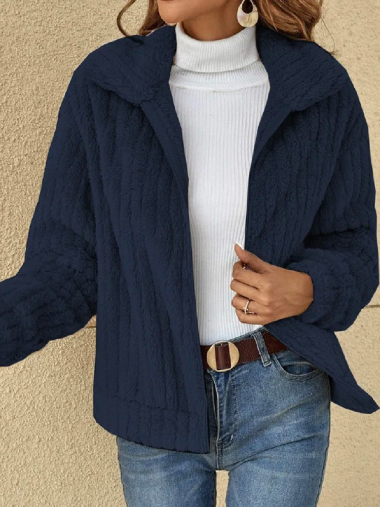 R&B | Fleecejacke für Damen Langarm