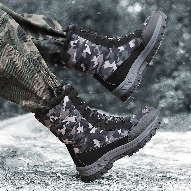 Damen Winterboots mit robustem Profil und isolierendem Futter R&B