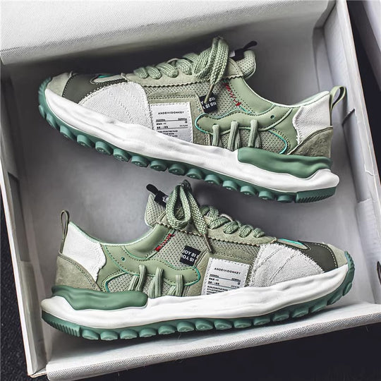 Damen sportliche Allround-Sneaker mit atmungsaktivem Obermaterial und dämpfendem Sohlenprofil R&B