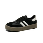 Damen Sneakers mit klassischem Retro-Design und verstärkter Sohle R&B