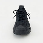 Damen Plateau Sneaker Retro Style Herbst Wanderschuhe Schwarz