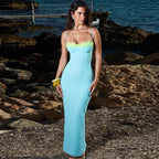 Damen Langarm Nachtkleid mit eleganter Spitzenverzierung R&B