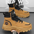 Damen Sportliche Winterboots mit rutschfester Profilsohle und hohem Schaft