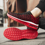 Damen Sportliche Lauf-Schuhe mit atmungsaktiver Mesh-Oberfläche R&B