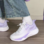 Damen Modische Lauf-Sneakers mit atmungsaktiver Mesh-Oberfläche und dämpfender Sohle R&B