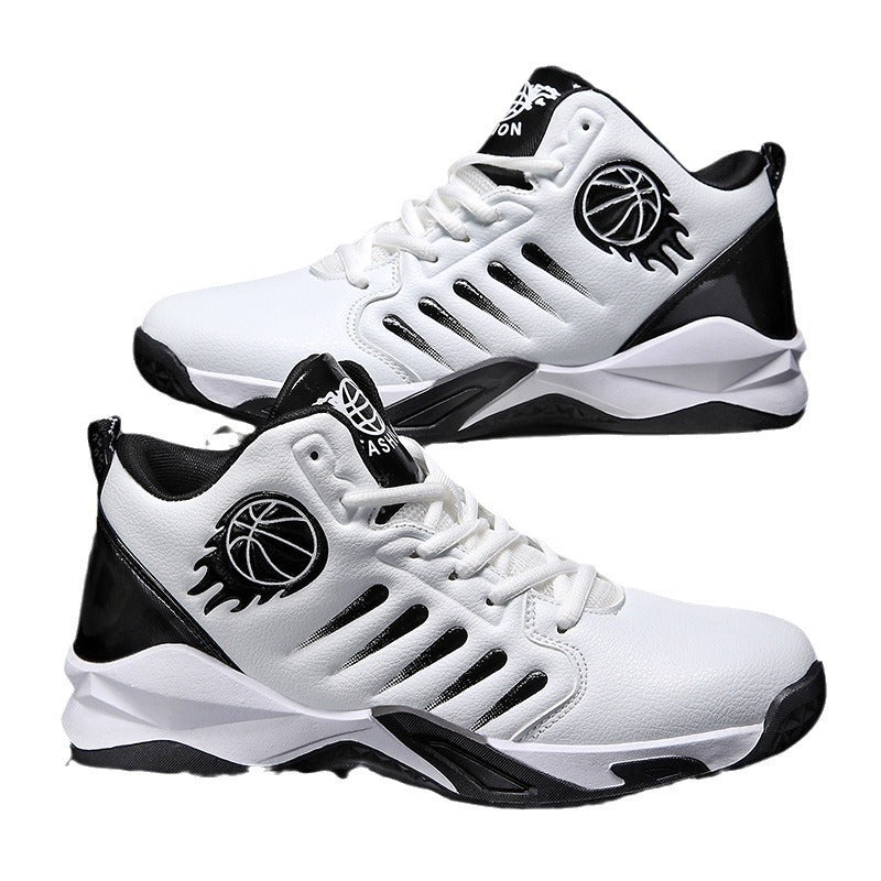 Damen Sportliche Basketball Sneakers mit rutschfester Laufsohle und atmungsaktivem Obermaterial R&B