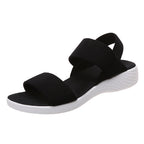 Damen Komfortable Strap Sandalen mit atmungsaktivem Obermaterial und flexibler Sohle R&B
