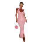 Damen trendiges Strandidress R&B