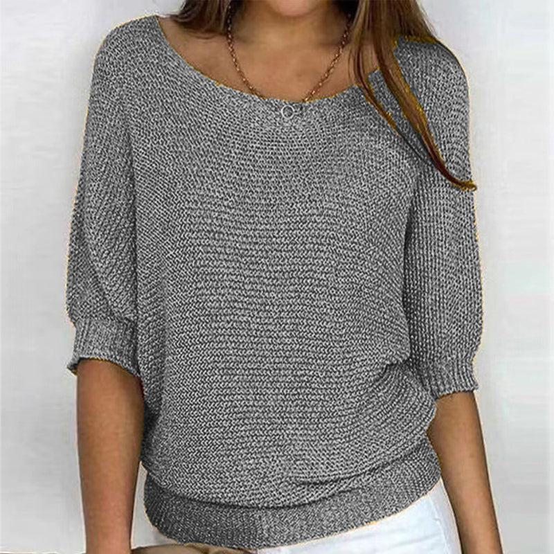 R&B | Einfarbiger Pullover