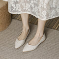 Damen Elegante Ballerinas mit spitzem Design und weich gepolsterter Innensohle R&B