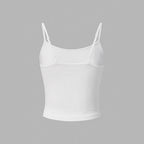 Damen Crop-Top mit kreativem Kartenspiel-Motiv R&B