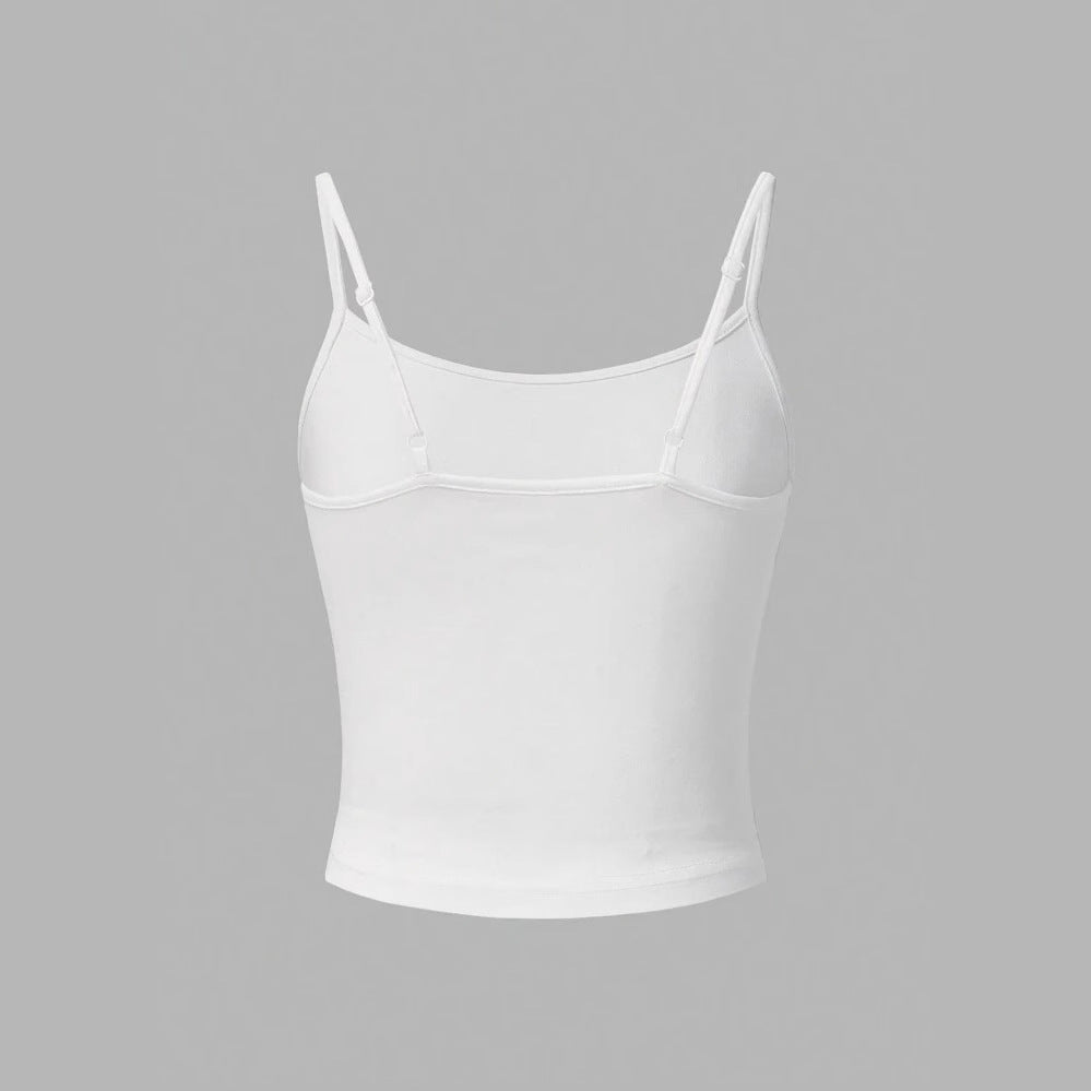 Damen Crop-Top mit kreativem Kartenspiel-Motiv R&B