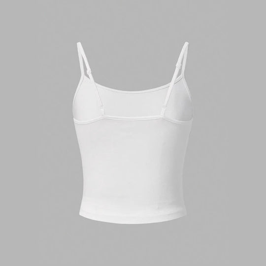 Damen Crop-Top mit kreativem Kartenspiel-Motiv R&B