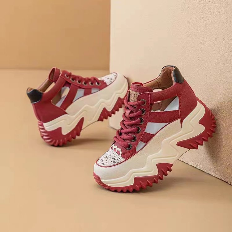 Damen Sportliche Chunky Sneakers mit innovativer Sohle und atmungsaktivem Obermaterial R&B