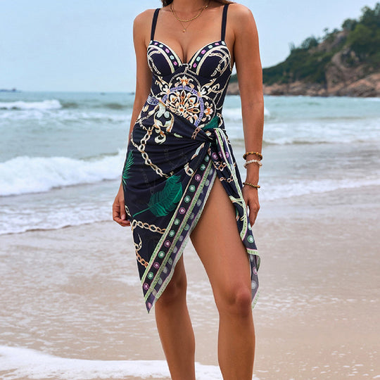 Damen Strandkleid R&B